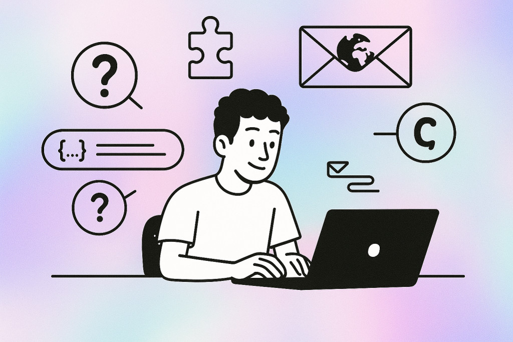 A developer working at a laptop on code and email systems As with any rules, there are exceptions. Understanding the concepts behind these can be incredibly helpful when building the system and infrastructure as per your requirements.