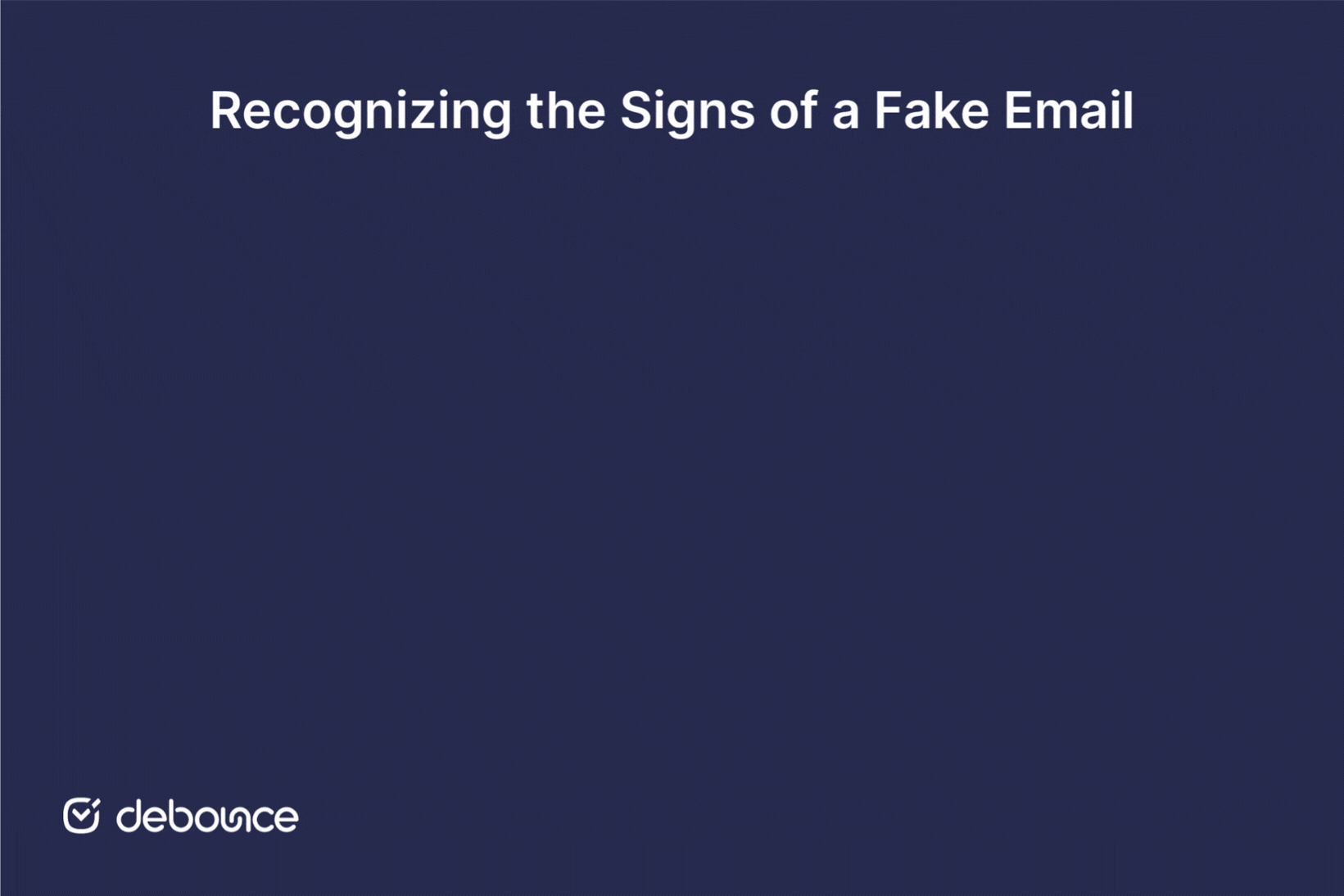How to Identify Fake Emails