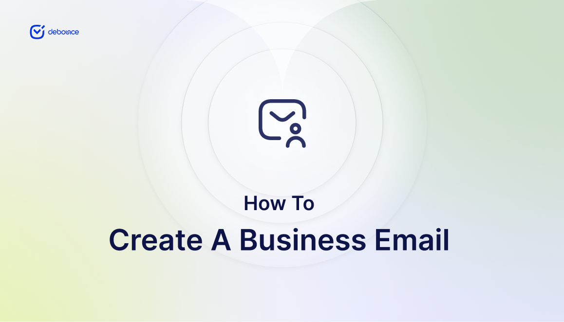 How to create a business email