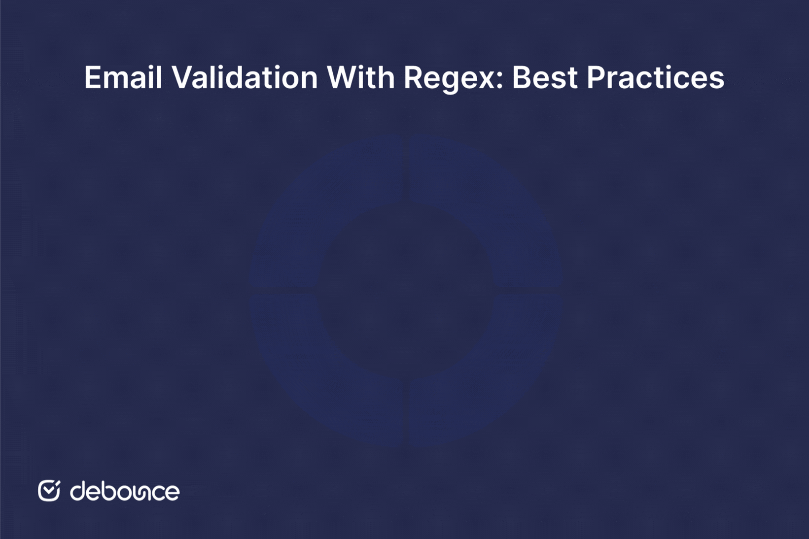 Email validation with regex