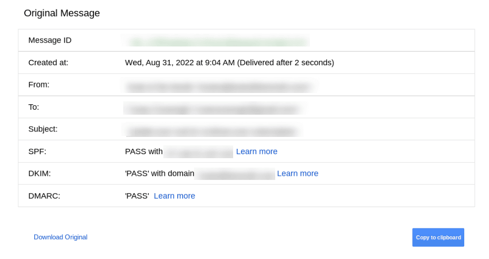 DMARC Failed