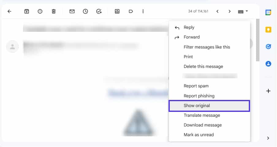 Email Show Original