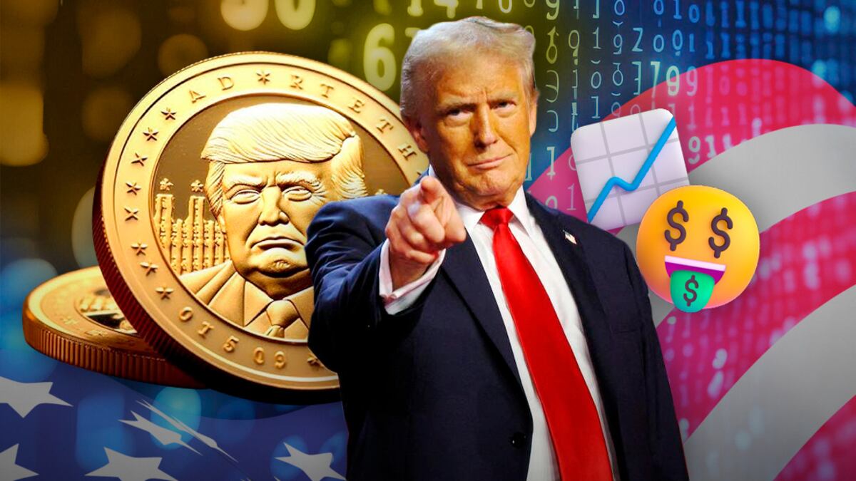 La memecoin TRUMP generó más de USD 172 millones para exchanges