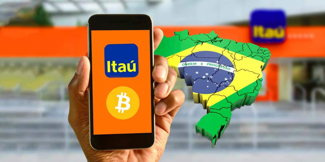 Brasil: Itaú se convierte en el primer gran banco en comercializar criptomonedas