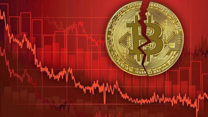 Urgente: se desploma Bitcoin y el mercado cripto en general