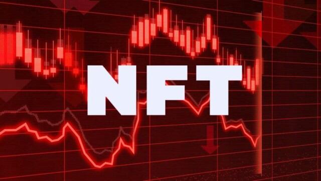 Fuerte caída en el volumen de ventas NFT