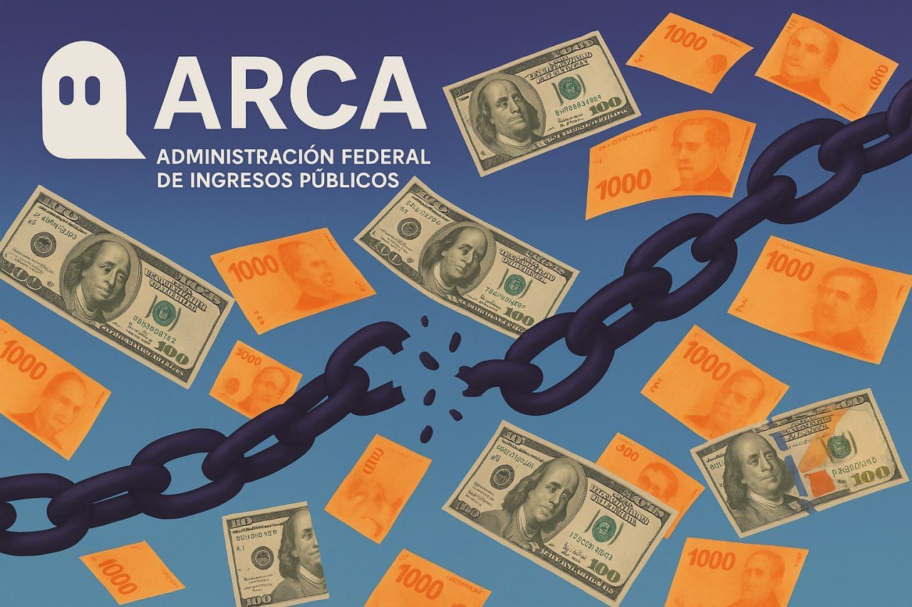 ARCA ya no exigirá información sobre movimientos en billeteras y bancos