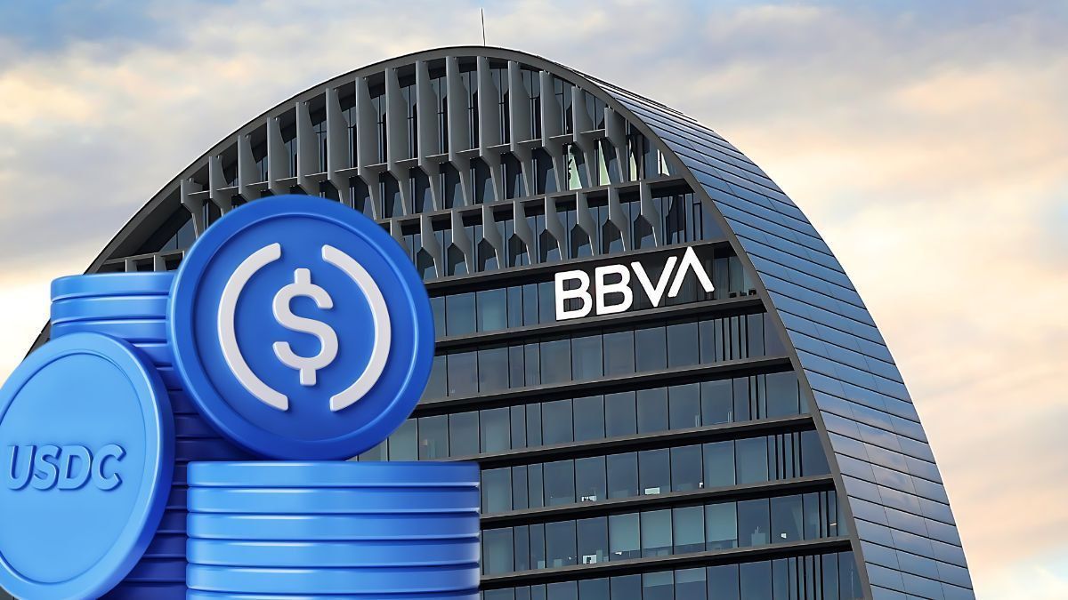 BBVA incorpora USDC a sus servicios de criptoactivos