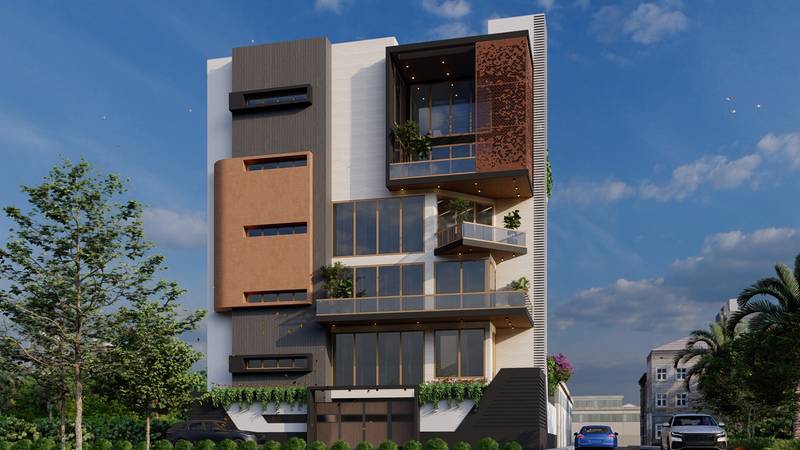 Mr. John Residence — Modern villa architecture in Bengaluru by Decofy Studios