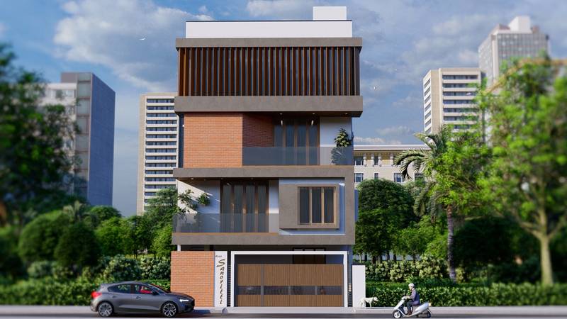 Mr. Naveen Residence — Contemporary architectural design in Bengaluru by Decofy Studios