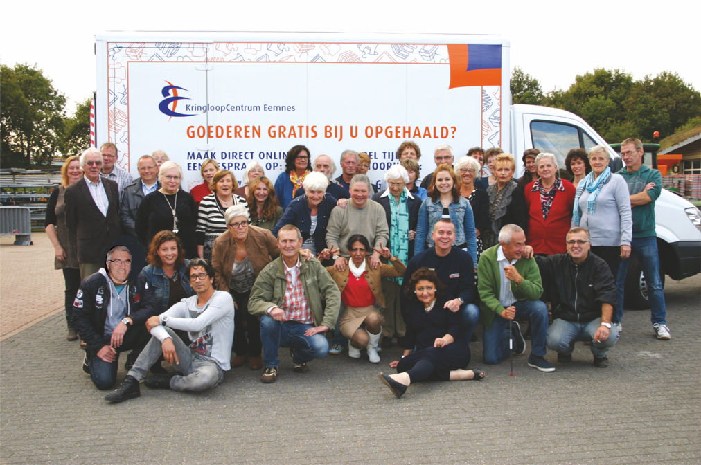 Bijrijder bij het Kringloopcentrum Eemnes