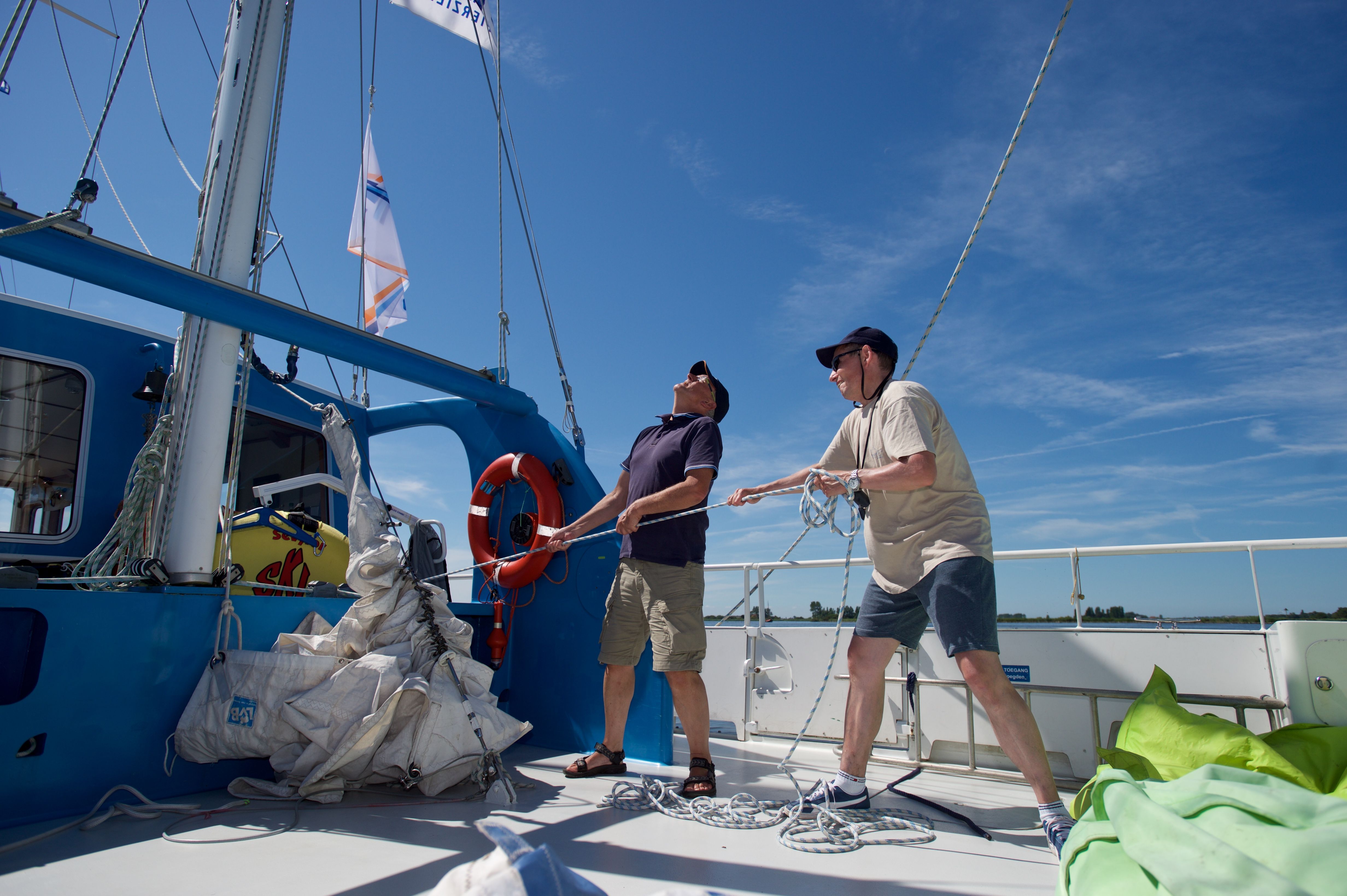 SailWise is looking for volunteers who can stand a splash