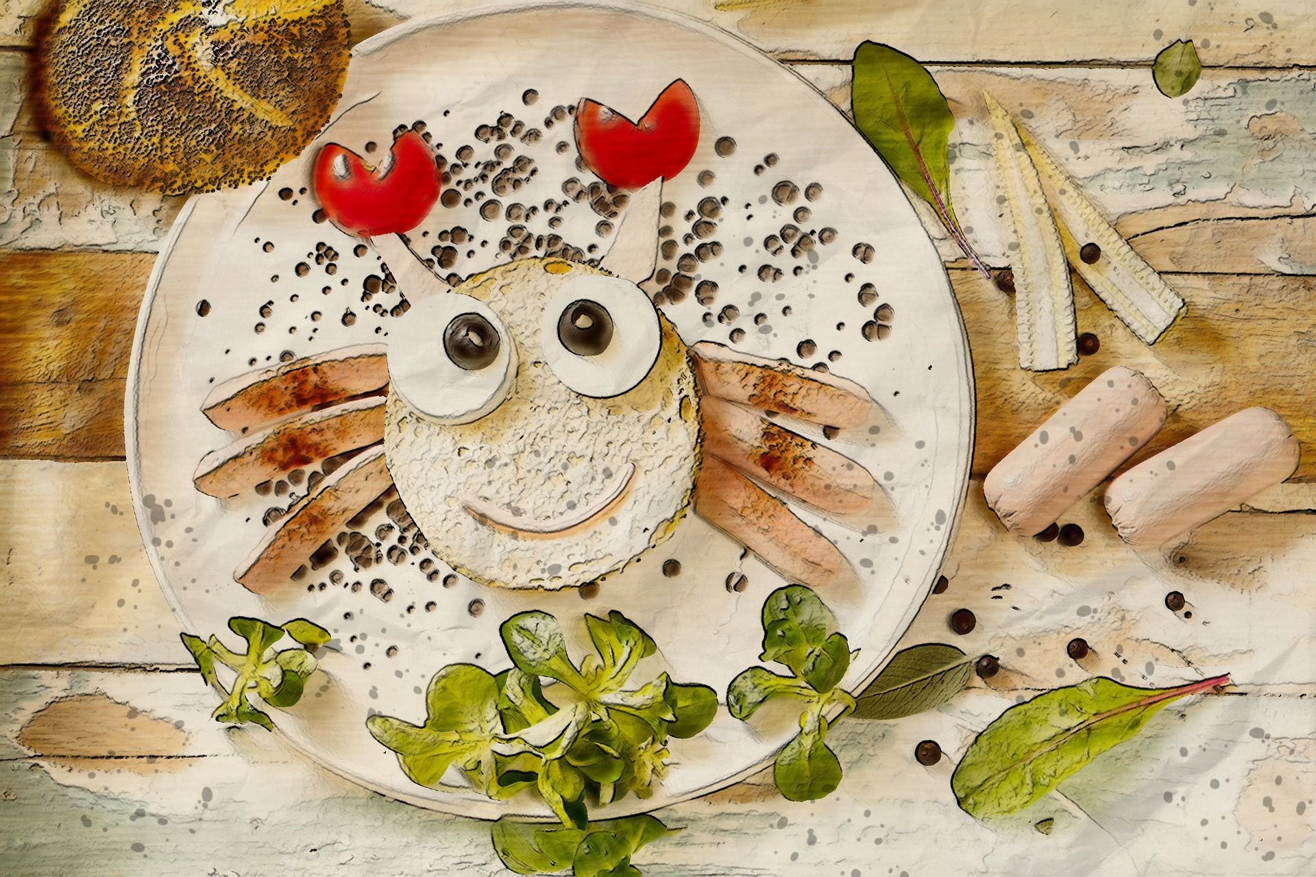 Hulp bij de maaltijd!