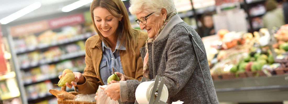 Samen boodschappen doen