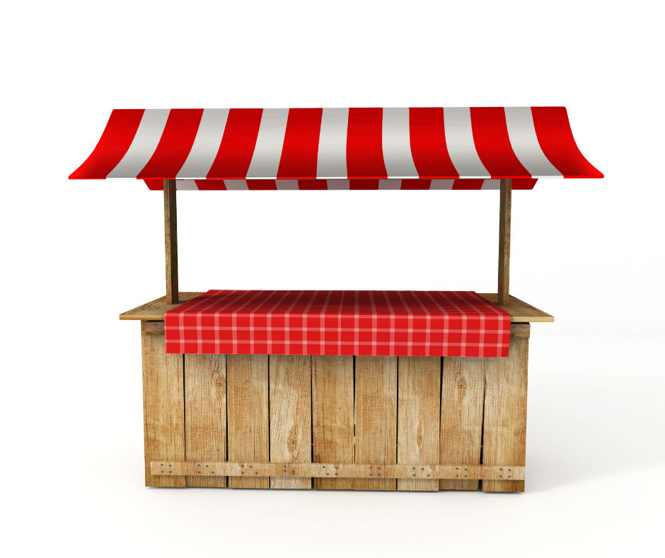 Natuurliefhebbers informatiekraam