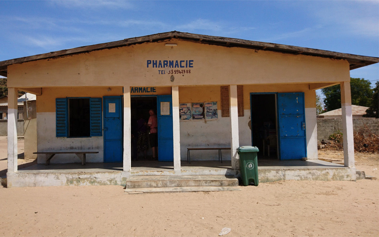 Care workers (hospital, dentist, pharmacy, care for the disabled) in The Gambia.