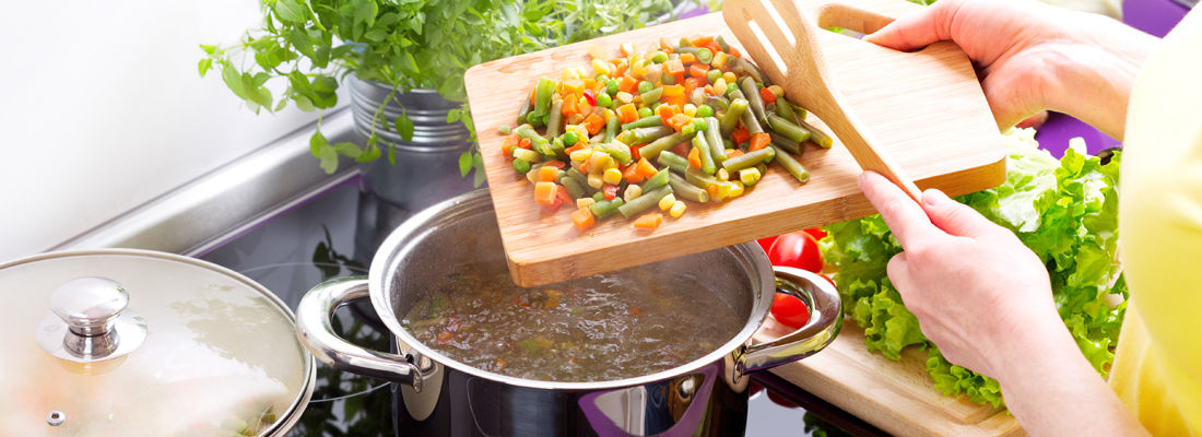Warme lunch bereiden / koken