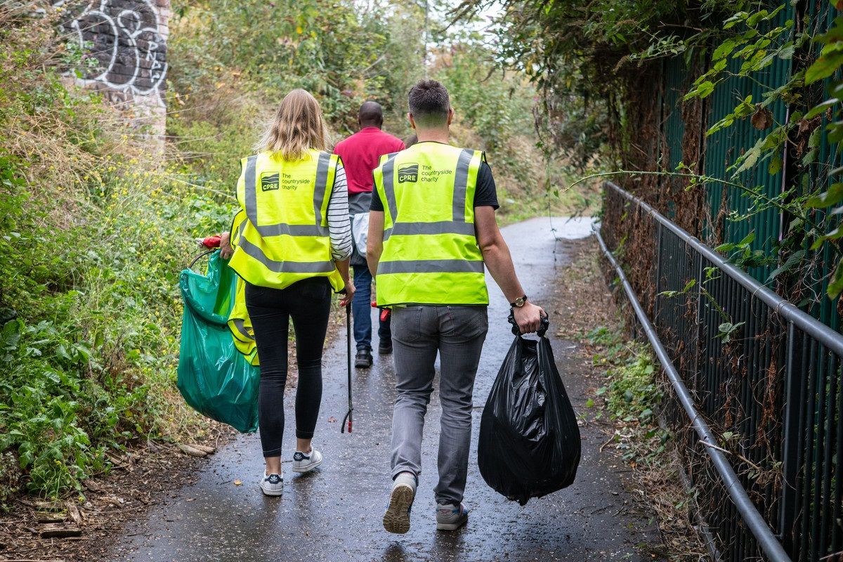 #2minute Litterpick Volunteer