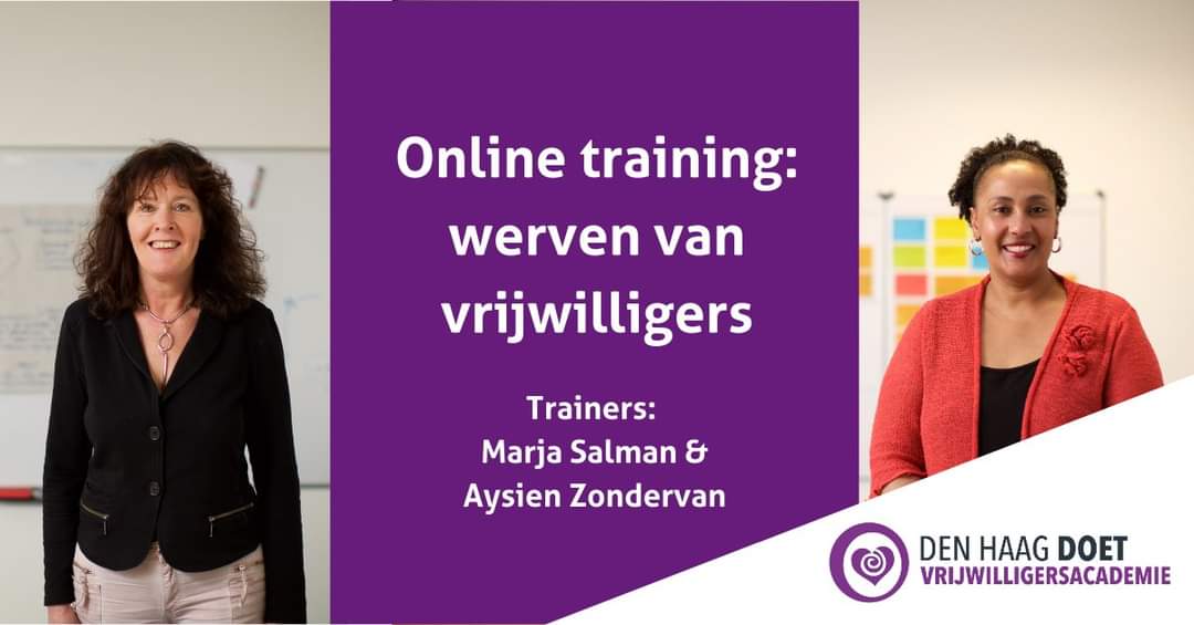 Online: Werven van vrijwilligers