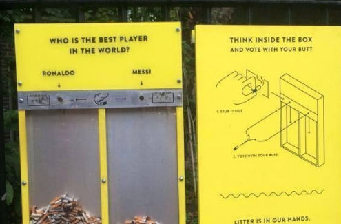 Maak jij een peukensorteerder?