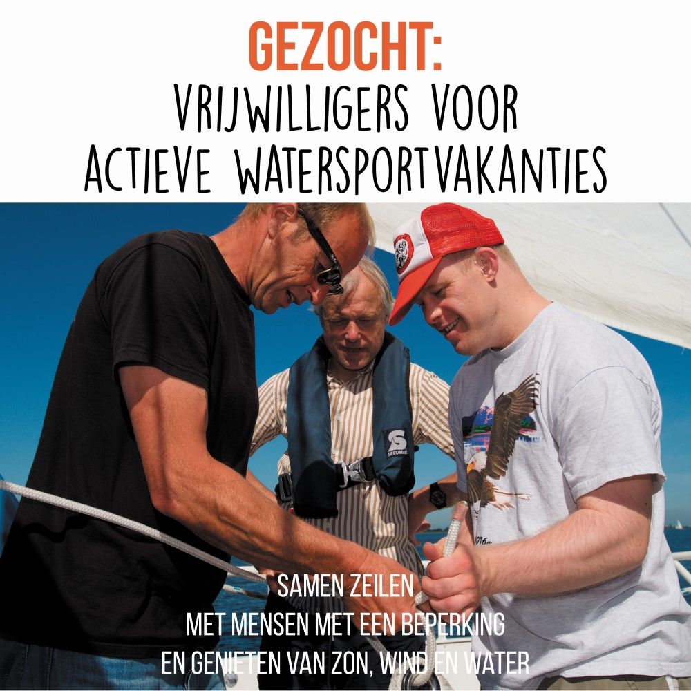 Nurse volunteers for active water sports holidays in Friesland