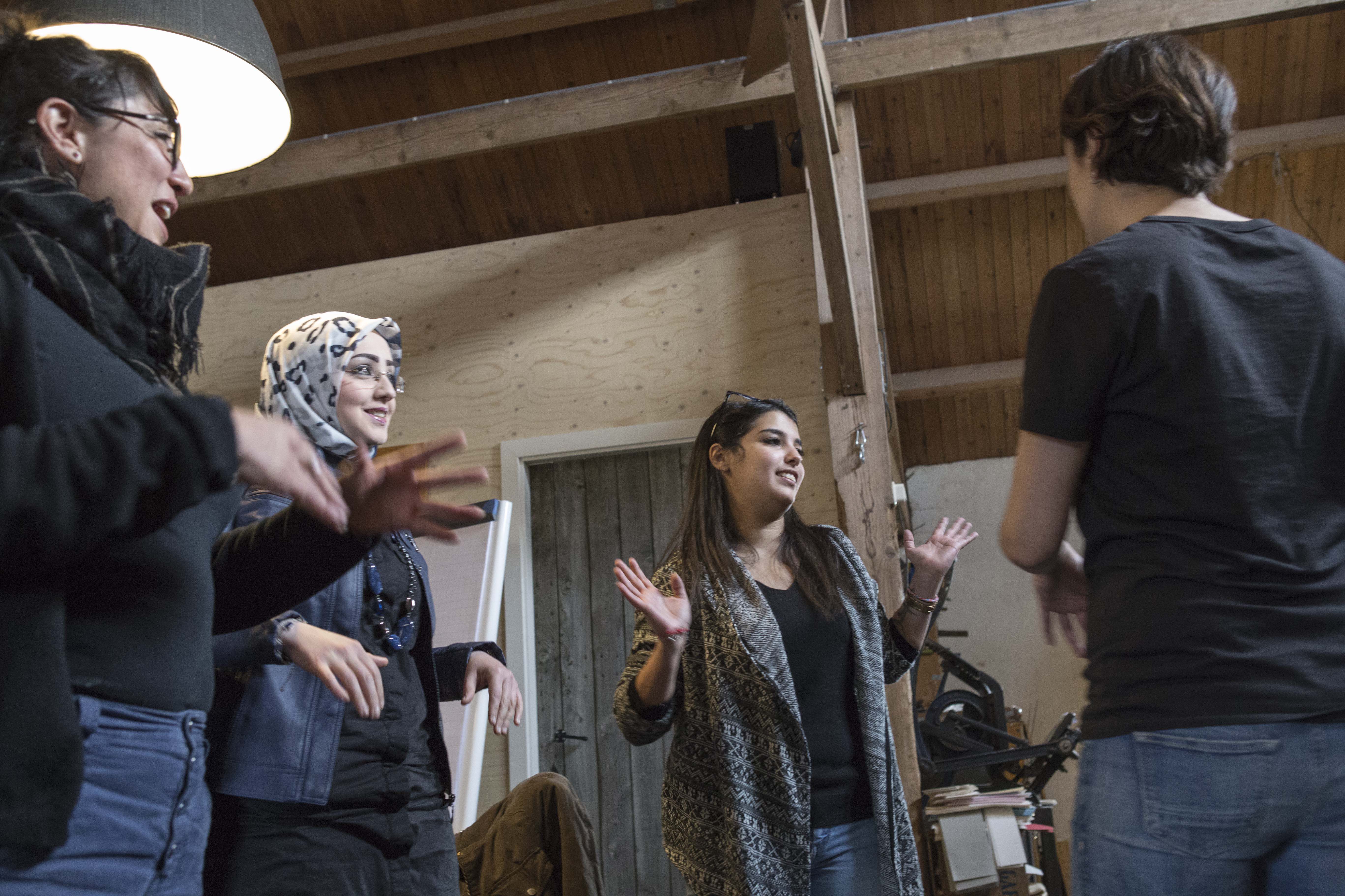 Making session # 8 // Female Newcomers in Gelderland