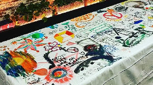 Painting With Refugees