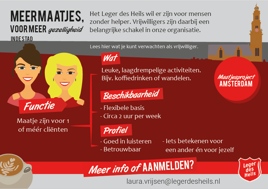 Wanted buddies in Amsterdam!