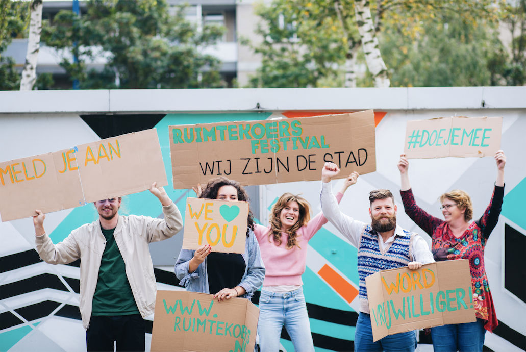 Festival Ruimtekoers is looking for enthusiastic volunteers from 3 to 7 July!