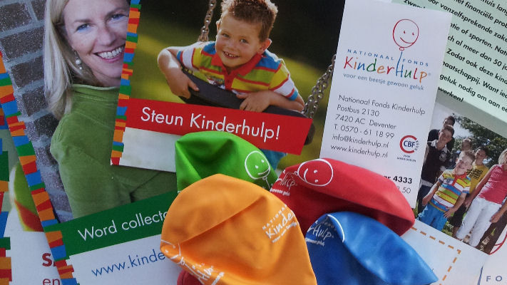 Word Collectant bij Nationaal Fonds Kinderhulp