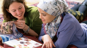 Language volunteer - Language at home