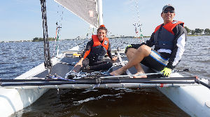 Enjoy water sports in unique locations with our participants!