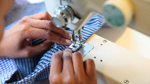 Begeleider naaicursus voor gevorderden 