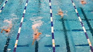 Zwemmen met verstandelijk beperkte kinderen