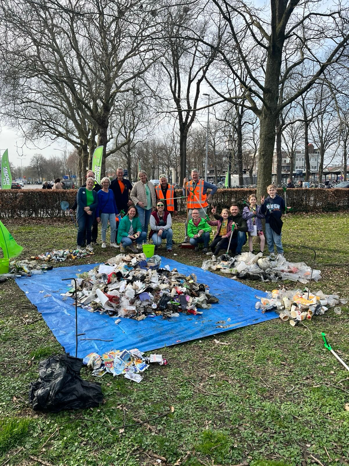 CleanUp Hoorn actie zwerfafval opruimen