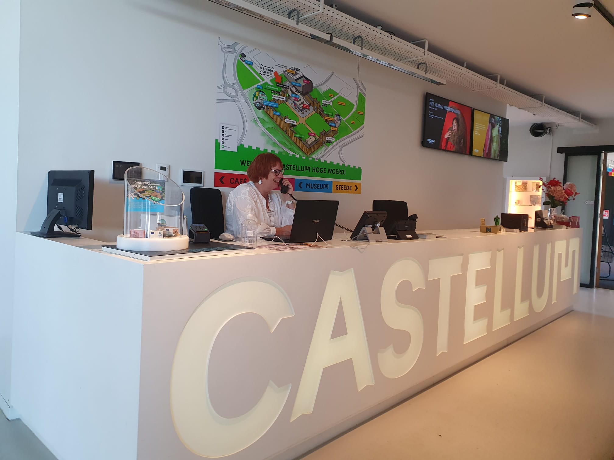 Gastvrije baliemedewerker Castellum Hoge Woerd