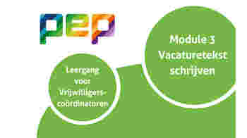 Module 3: Vacaturetekst schrijven