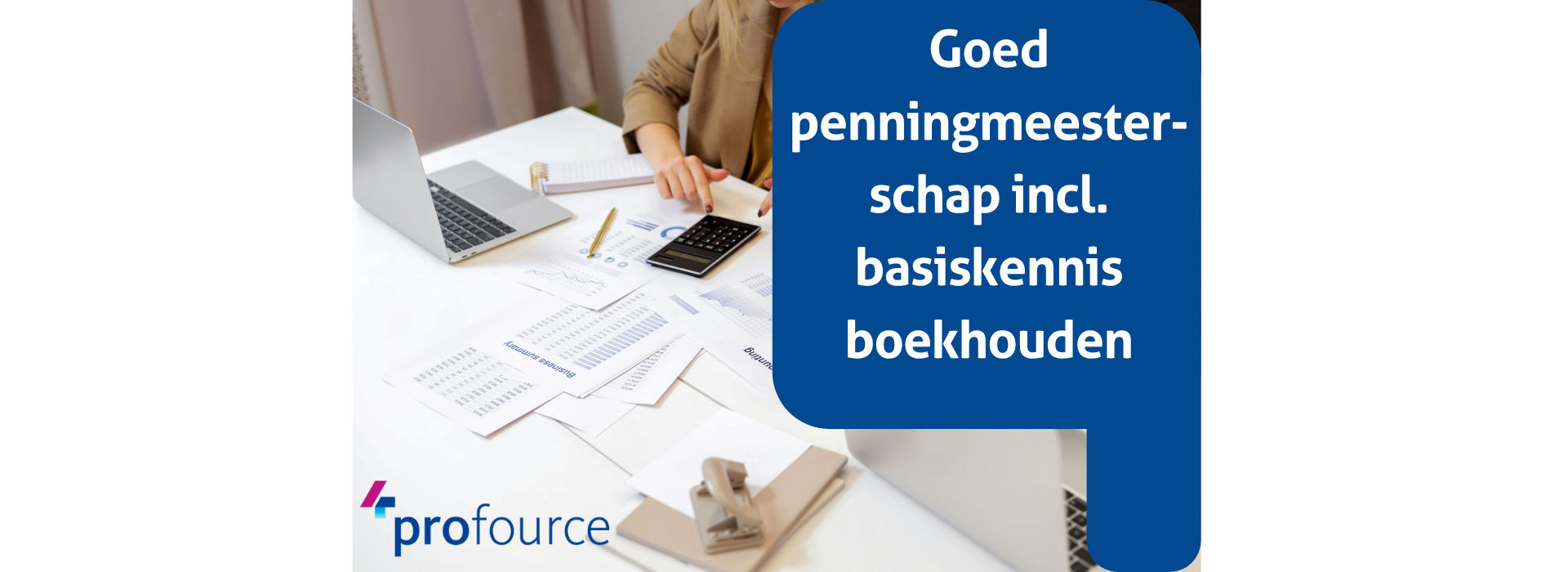 Goed penningmeesterschap incl. basiskennis boekhouden