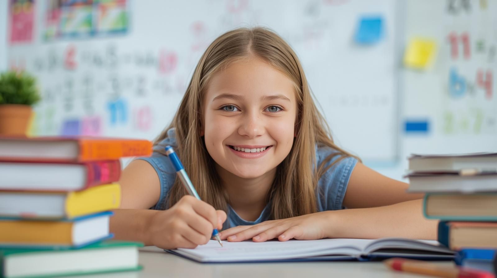 Vrijwilliger gezocht: samen leren met een vrolijk meisje (12 jaar)