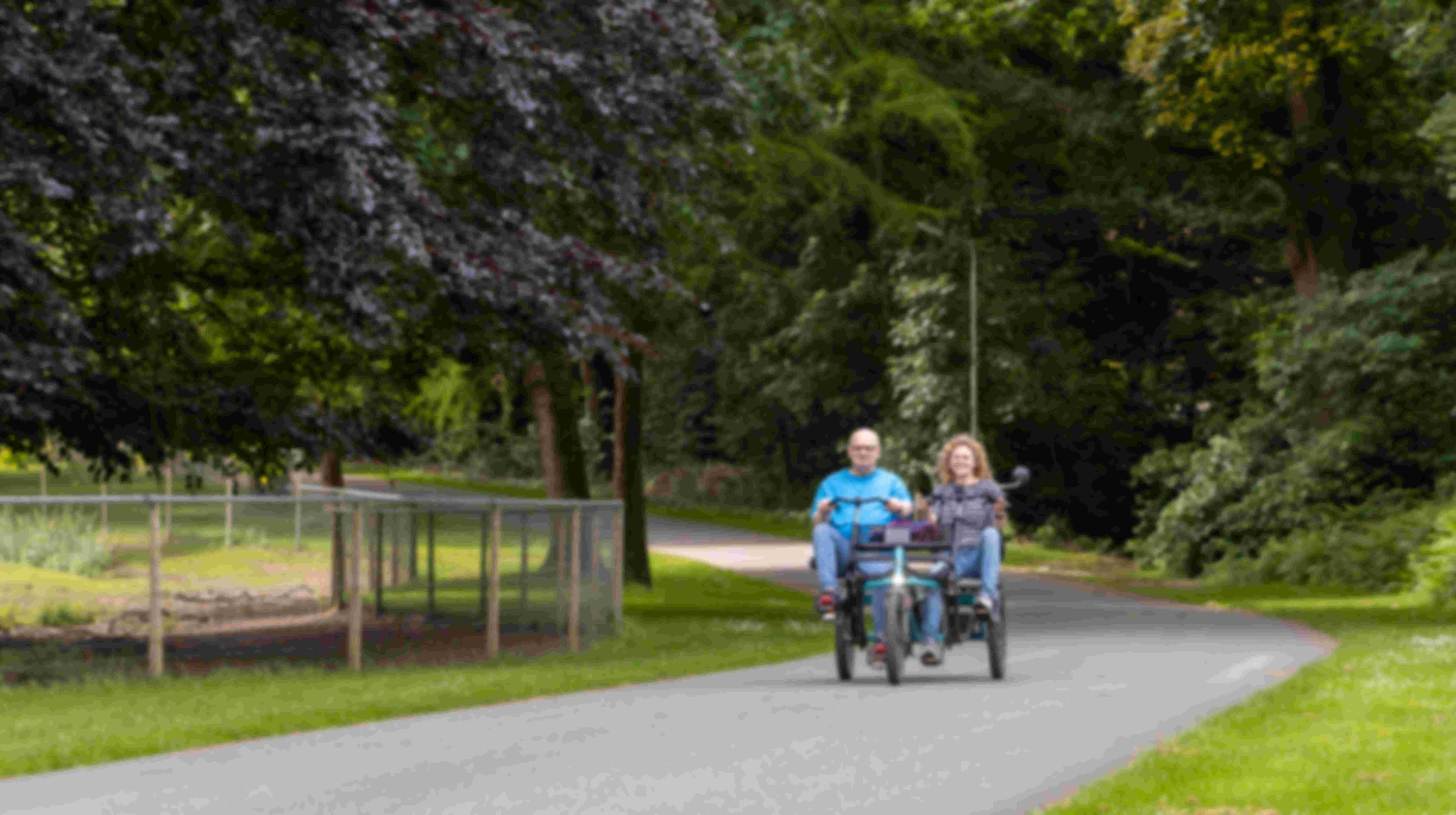 Gezellige fietstochtjes met een bewoner
