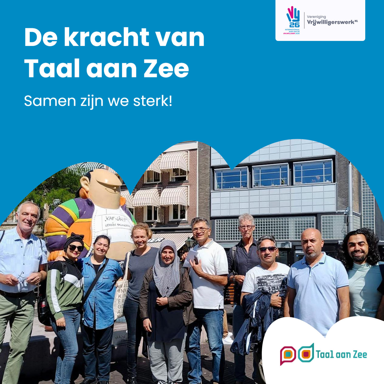 Doe mee met Jong Taal aan Zee en maak het verschil voor nieuwkomers in Den Haag!