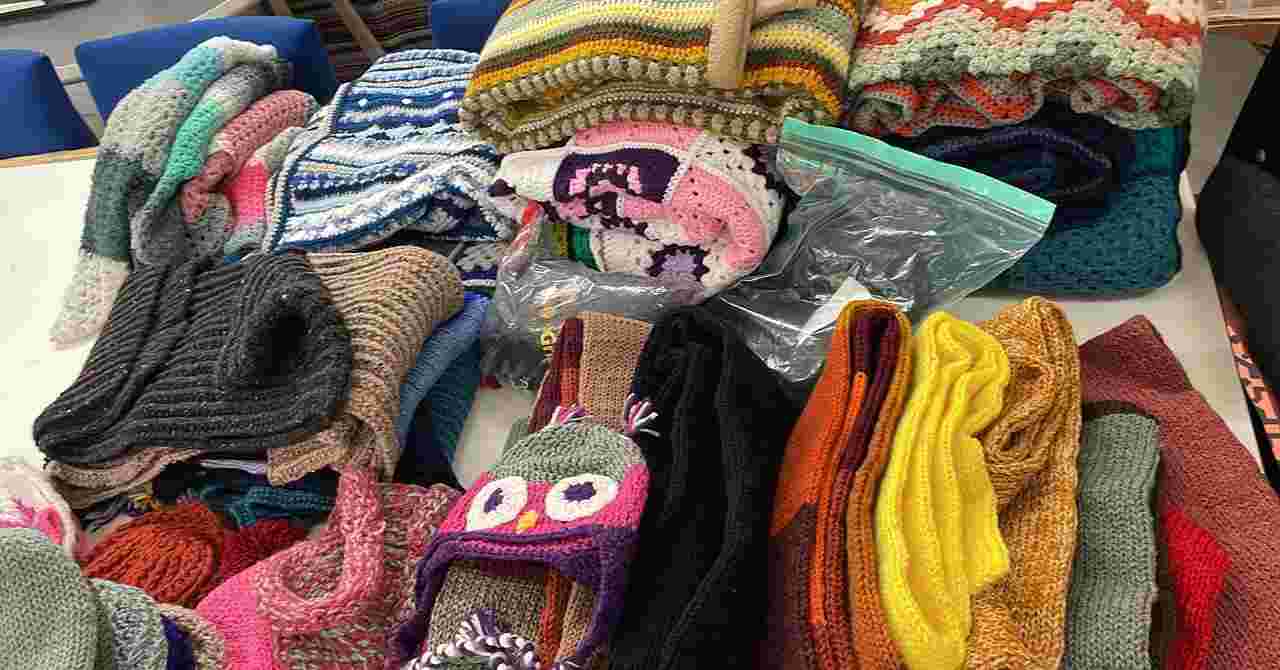 Vrijwilligers van het General Wool Team