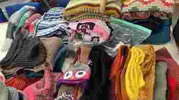 Vrijwilligers van het General Wool Team