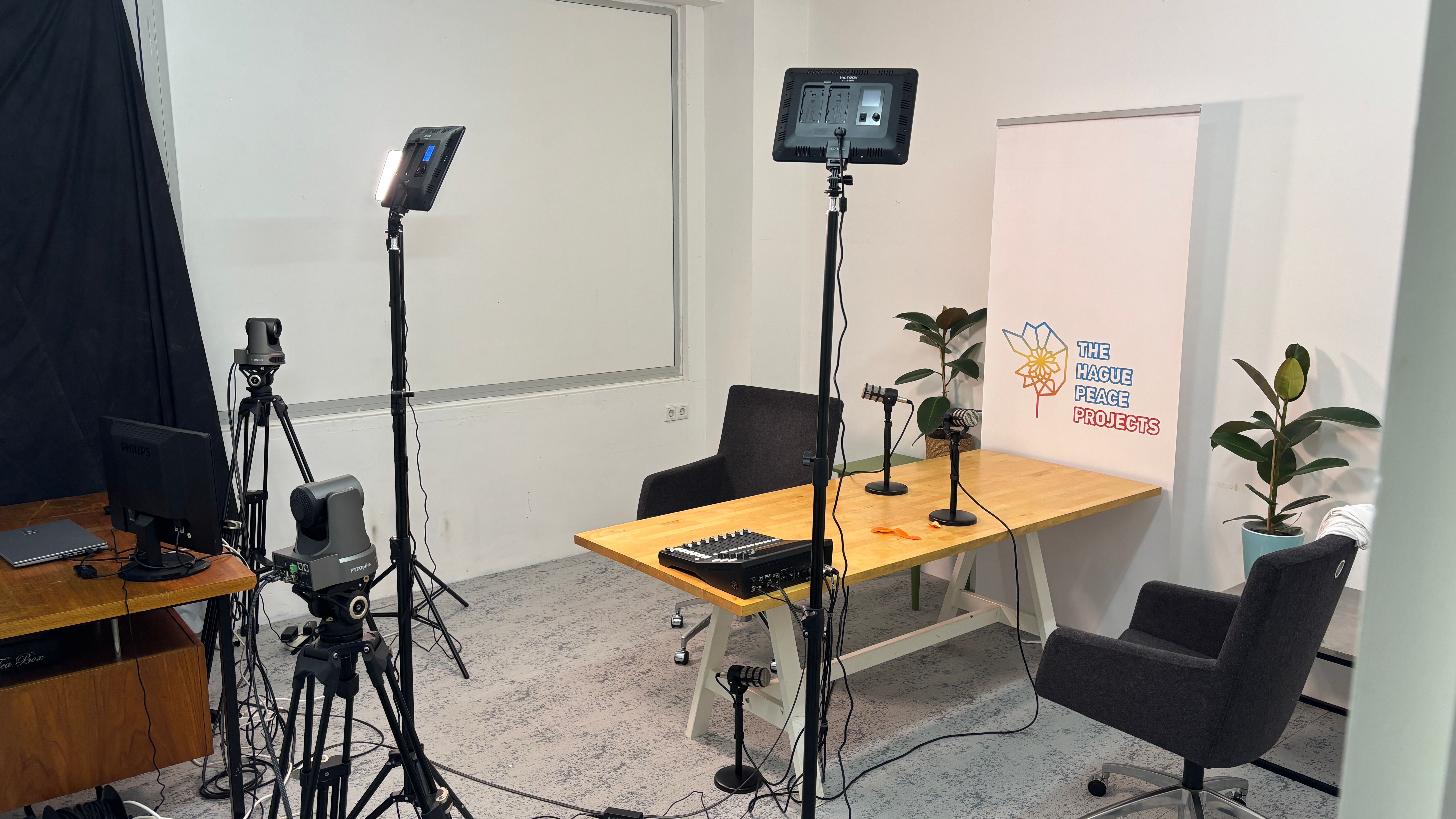 Volunteer Video/podcast studio