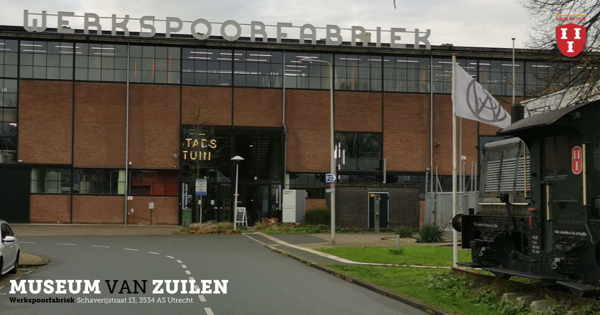 Museumgids bij Museum van Zuilen