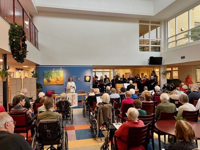 Begeleid jij op zondagochtend bewoners naar de kerkdienst in ons huis?