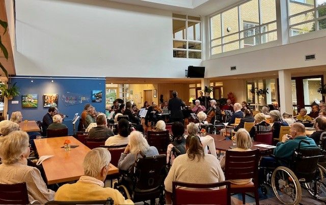 Breng jij mij naar ons restaurant voor een concert?