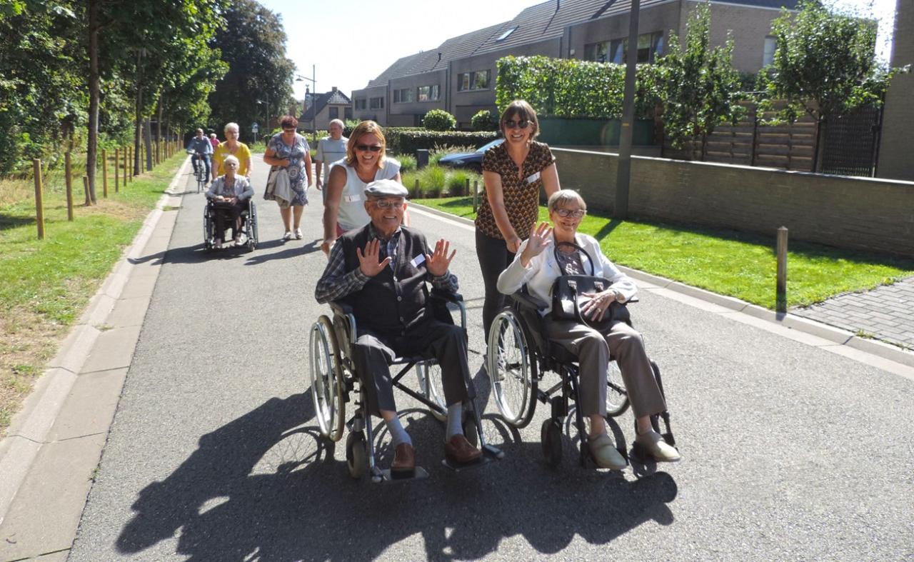 Rolstoelduwers gezocht