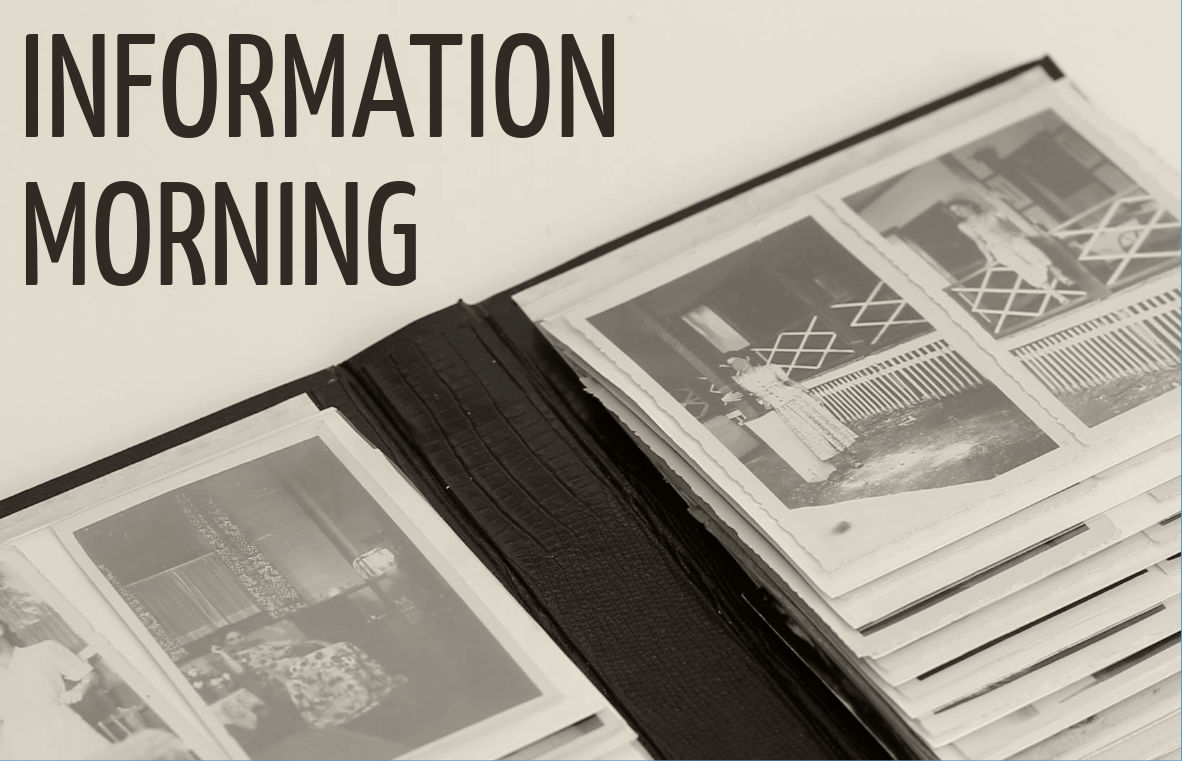 Neem deel aan onze informatieochtend.