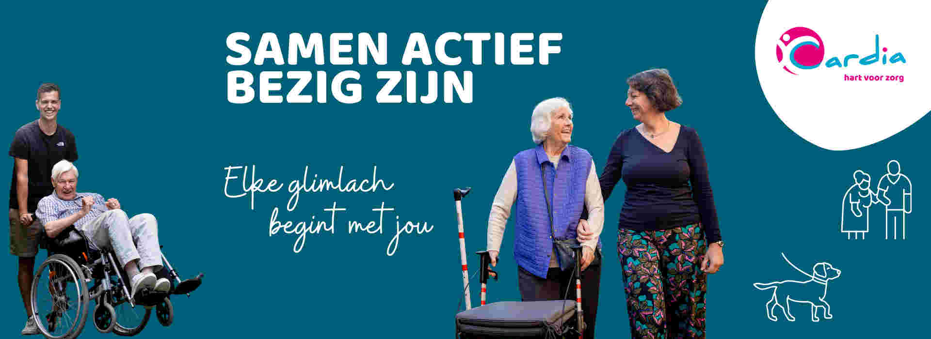 Samen actief bezig zijn